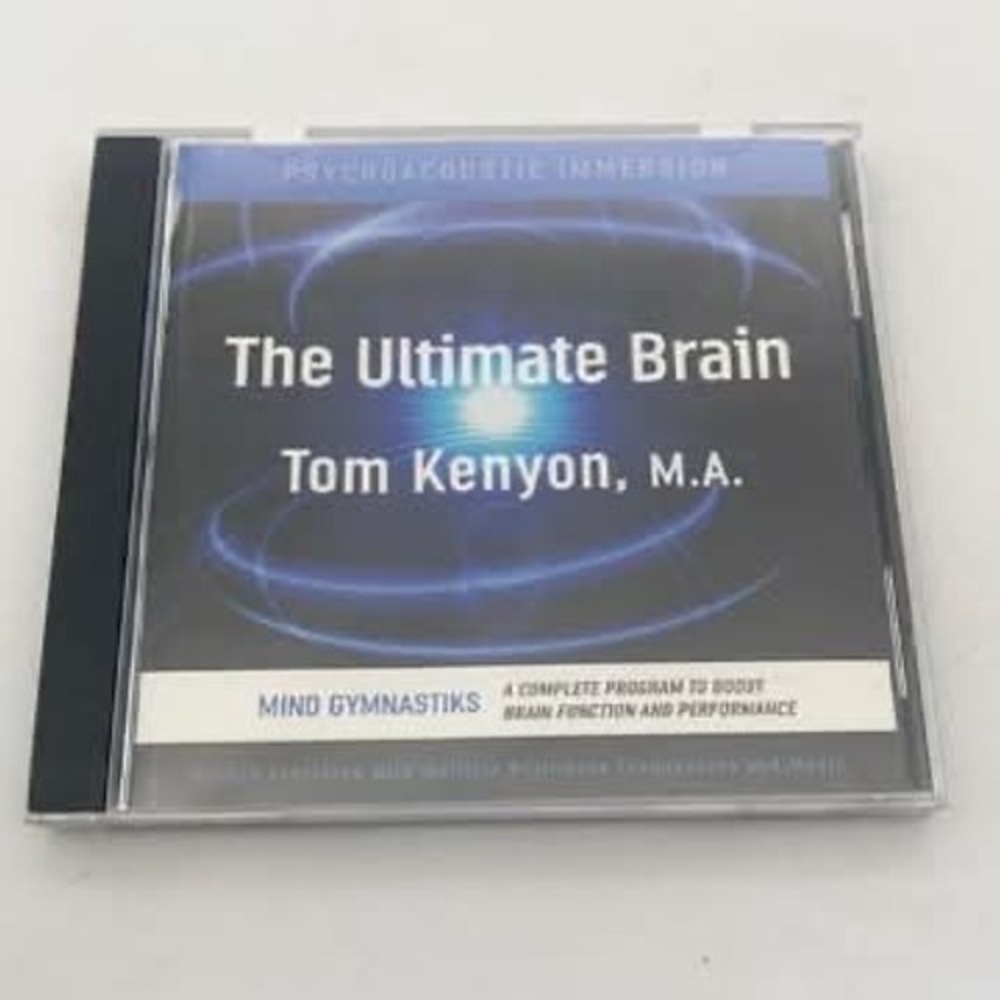 The Ultimate Brain Tom Kenyon‎ M.A. Mind Gymnastiks CD Psychoacoustic Immersion